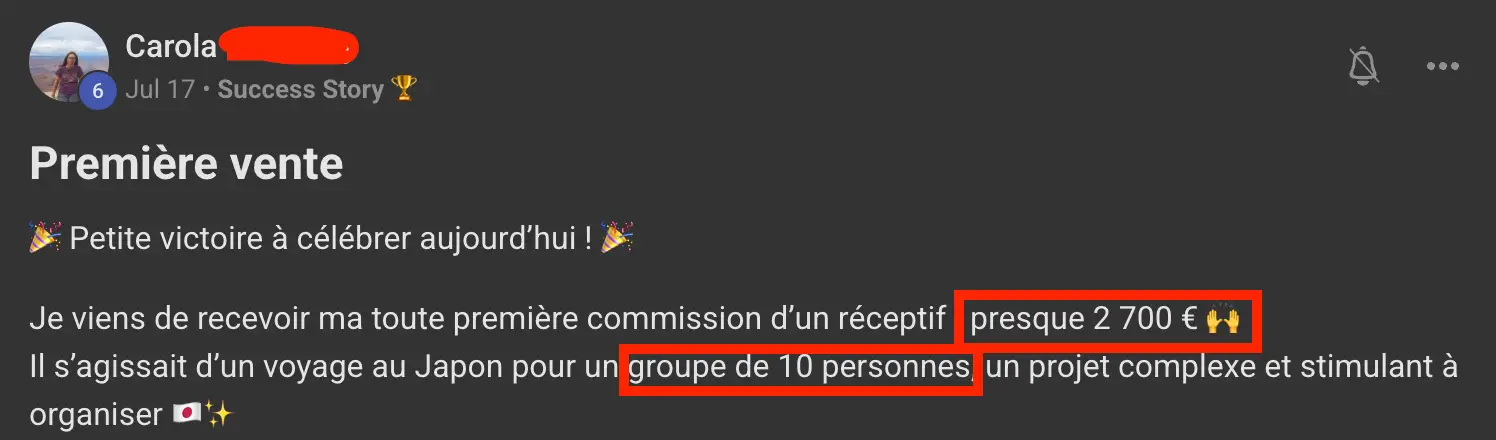 Témoignage élève